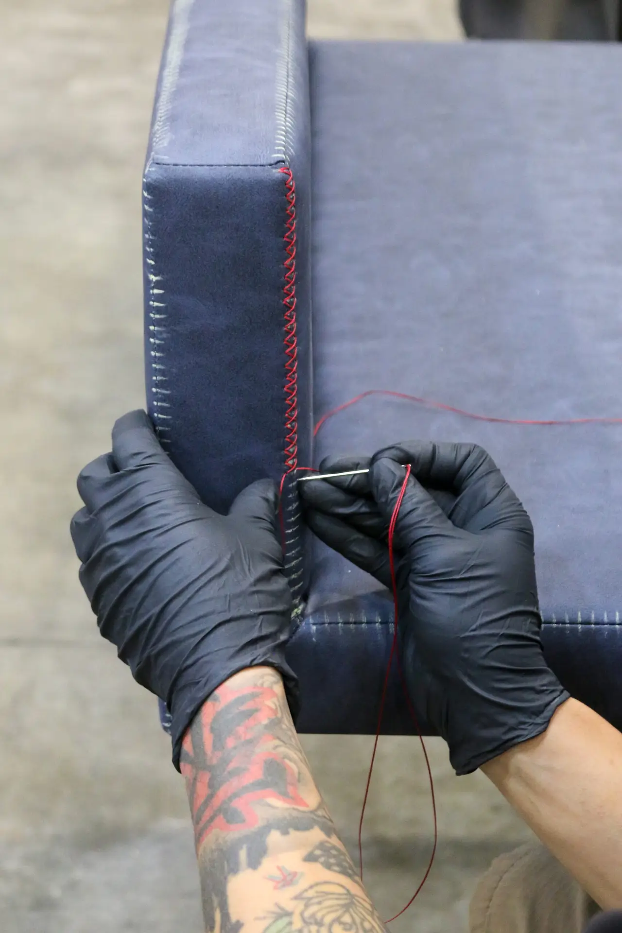 upholstery stitching techniques